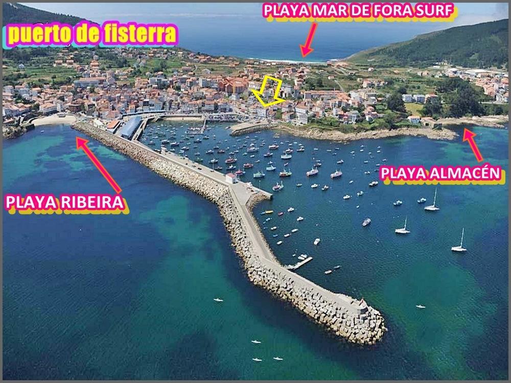 Apartamento Paseo Del Puerto 2 피니스테레 외부 사진